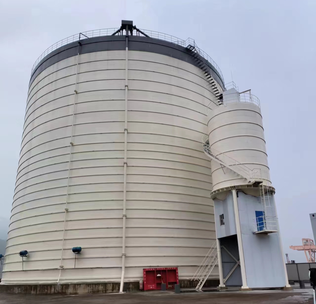 房山10万吨水泥钢板库